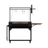 Heavy-Duty Argentine Santa Maria Heritage Wood Fire And Charcoal BBQ Grill