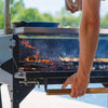 Heavy-Duty Argentine Santa Maria Heritage Wood Fire And Charcoal BBQ Grill