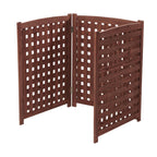 3 Panel Outdoor Air Conditioner Fence Screen