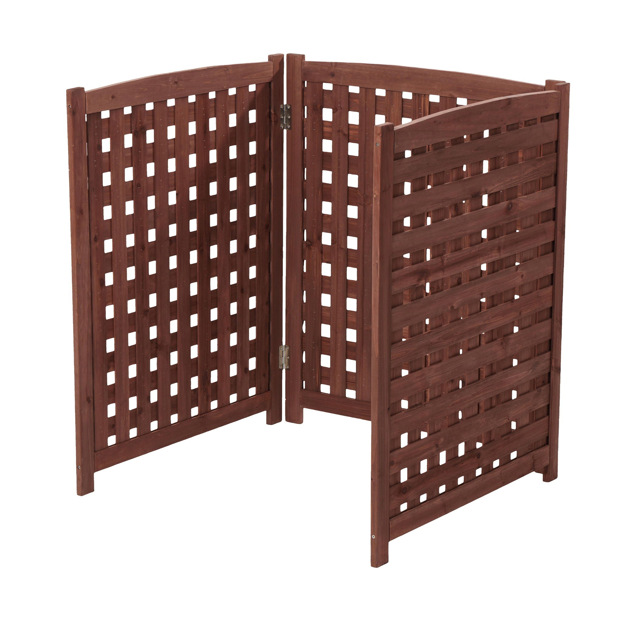 3 Panel Outdoor Air Conditioner Fence Screen