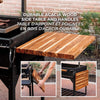 5 X 2 FT Heavy-Duty Argentine Santa Maria Wood Fire And Charcoal BBQ Grill With Brasero