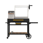 5 X 3 FT Heavy-Duty Argentine Santa Maria All-In-One BBQ Grill With Brasero