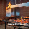 5 X 3 FT Heavy-Duty Argentine Santa Maria All-In-One BBQ Grill With Brasero