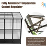 06 X 08 FT Heavy-Duty Outdoor Polycarbonate Greenhouse With Fully Automatic Temperature Control Vent
