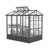 06 X 08 FT Heavy-Duty Outdoor Polycarbonate Greenhouse With Fully Automatic Temperature Control Vent