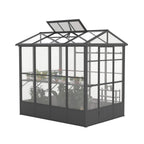 06 X 08 FT Heavy-Duty Outdoor Polycarbonate Greenhouse With Fully Automatic Temperature Control Vent