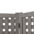 3 Panel Outdoor Air Conditioner Fence Screen