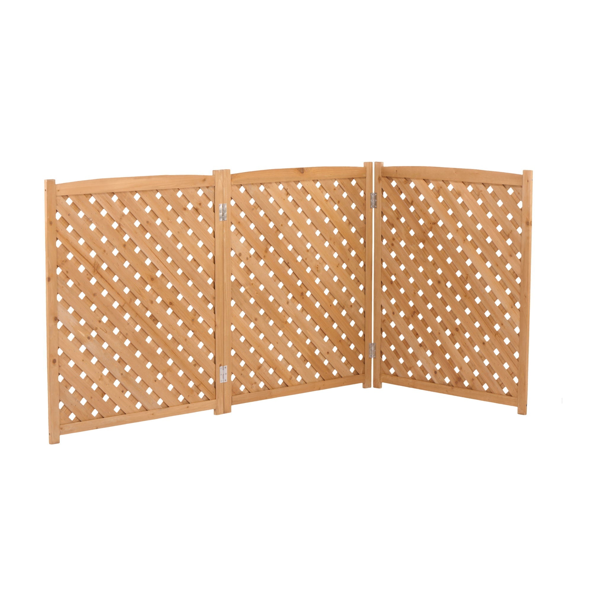 Outdoor 3 Panel Air Conditioner Fence Screen