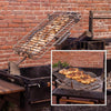 9 X 2 FT Extra-Large Argentine Santa Maria Wood Fire And Charcoal BBQ Grill With Brasero