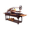 9 X 2 FT Extra-Large Argentine Santa Maria Wood Fire And Charcoal BBQ Grill With Brasero