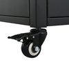 Foldable Outdoor Prep Station BBQ Cart Patio Dining Cart