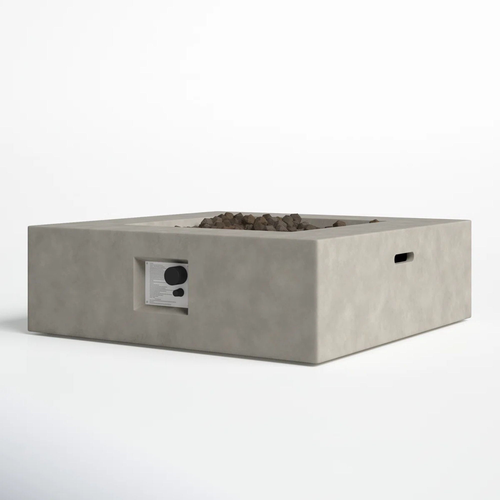 Streamlined Outdoor Fire Pit