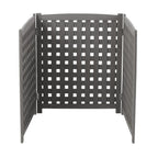 3 Panel Outdoor Air Conditioner Fence Screen