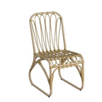 Outdoor Wicker Dining Chairs With Washable Cushions (Set of 2)