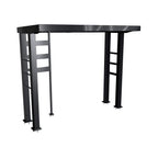 Blaze 108-Inch 6-Burner 85K BTU Deluxe Stainless Steel Liquid Propane Outdoor Kitchen Grill Island With Wine Cooler, Rotisserie, Cabinets, And Granite Countertops