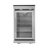 Blaze 108-Inch 6-Burner 85K BTU Deluxe Stainless Steel Liquid Propane Outdoor Kitchen Grill Island With Wine Cooler, Rotisserie, Cabinets, And Granite Countertops