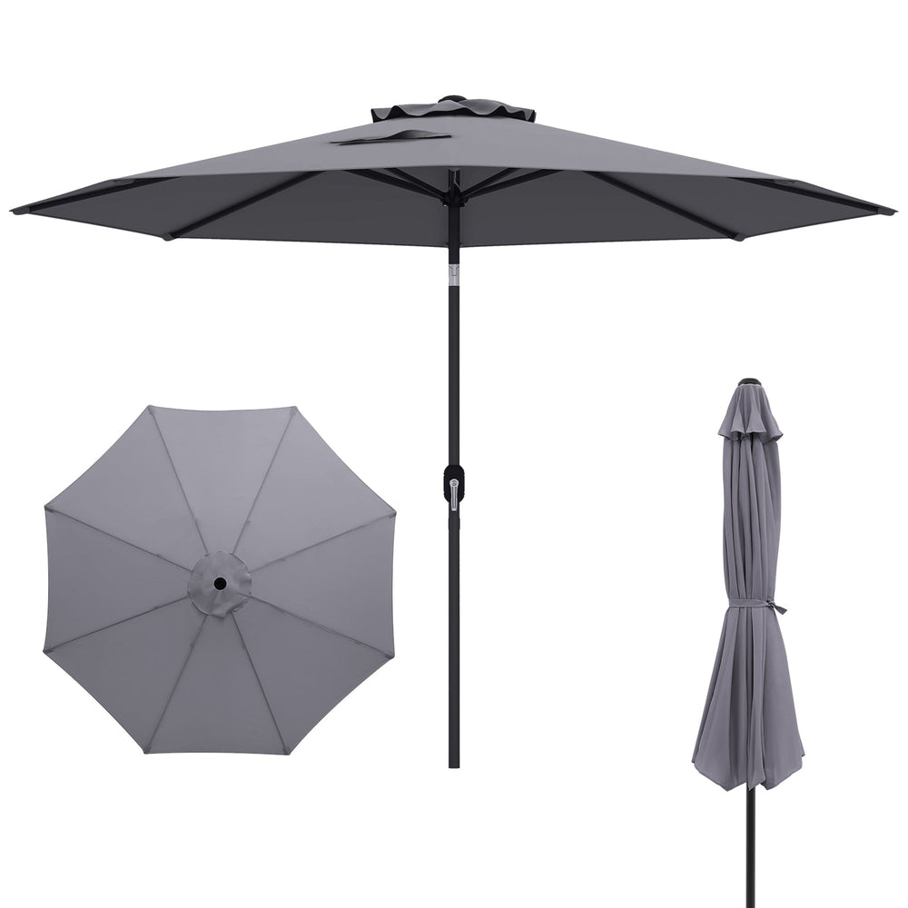 10 ft patio umbrella tilt Feet Outdoor with Adjustment and Crank iron man helmet Size:4