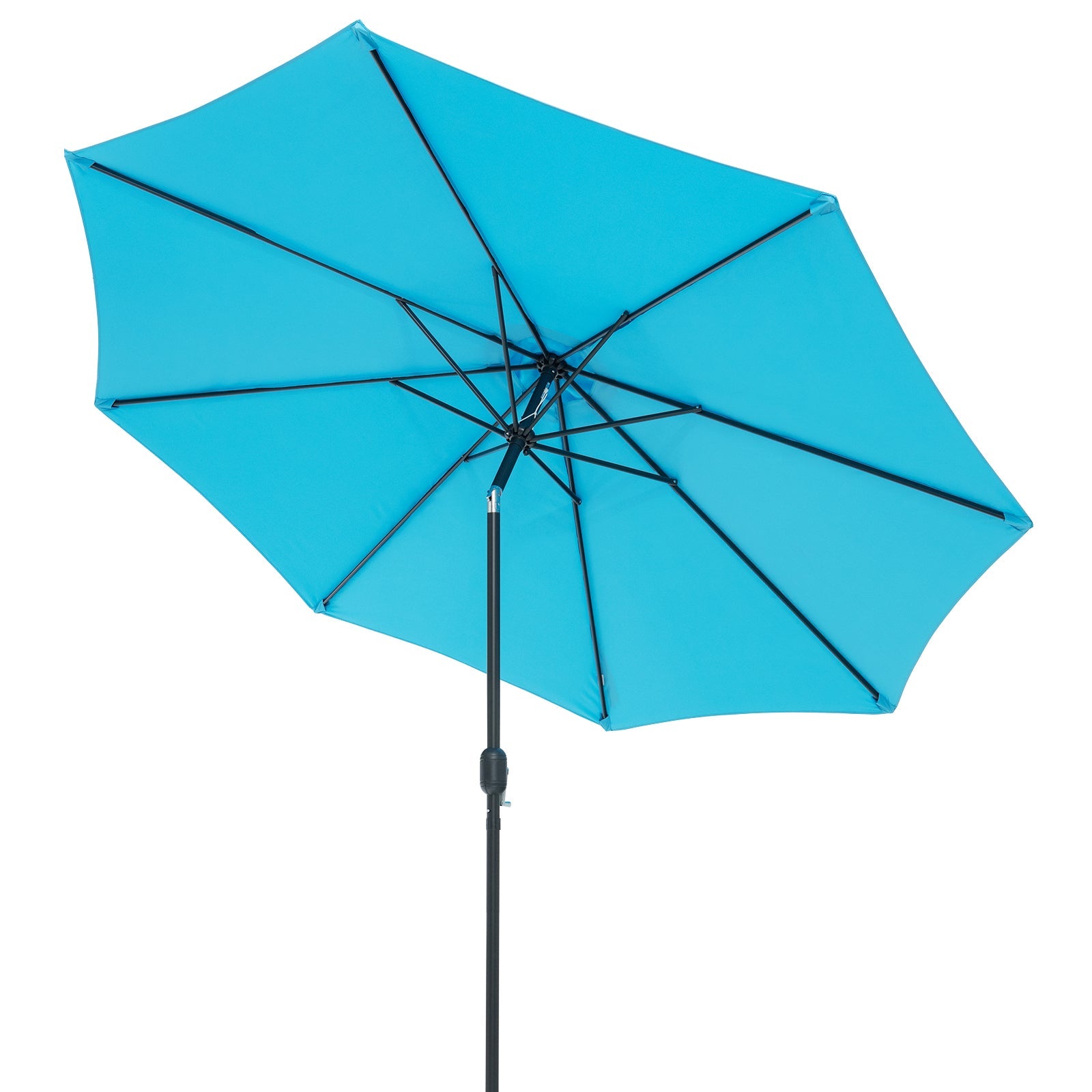 10 Feet Outdoor Patio Umbrella with Tilt Adjustment and Crank - available in 7 colors