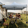 10 x 10 FT Outdoor Pop up Canopy Tent - Easy Setup Gazebo Shelter with Wheeled Bag