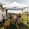 10 x 10 FT Outdoor Pop up Canopy Tent - Easy Setup Gazebo Shelter with Wheeled Bag