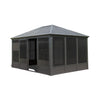 11 X 14 FT  Meridian Premium Four Season Outdoor Aluminum Hardtop Gazebo Sunroom