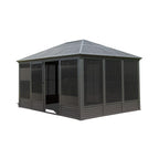 11 X 14 FT  Meridian Premium Four Season Outdoor Aluminum Hardtop Gazebo Sunroom