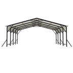 20'x20' Galvanized Steel Carport Canopy