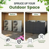 50" W x 49" H Outdoor Privacy Screen with Aluminum Posts