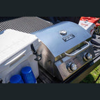 13742 | Stainless Tabletop Propane Gas Grill