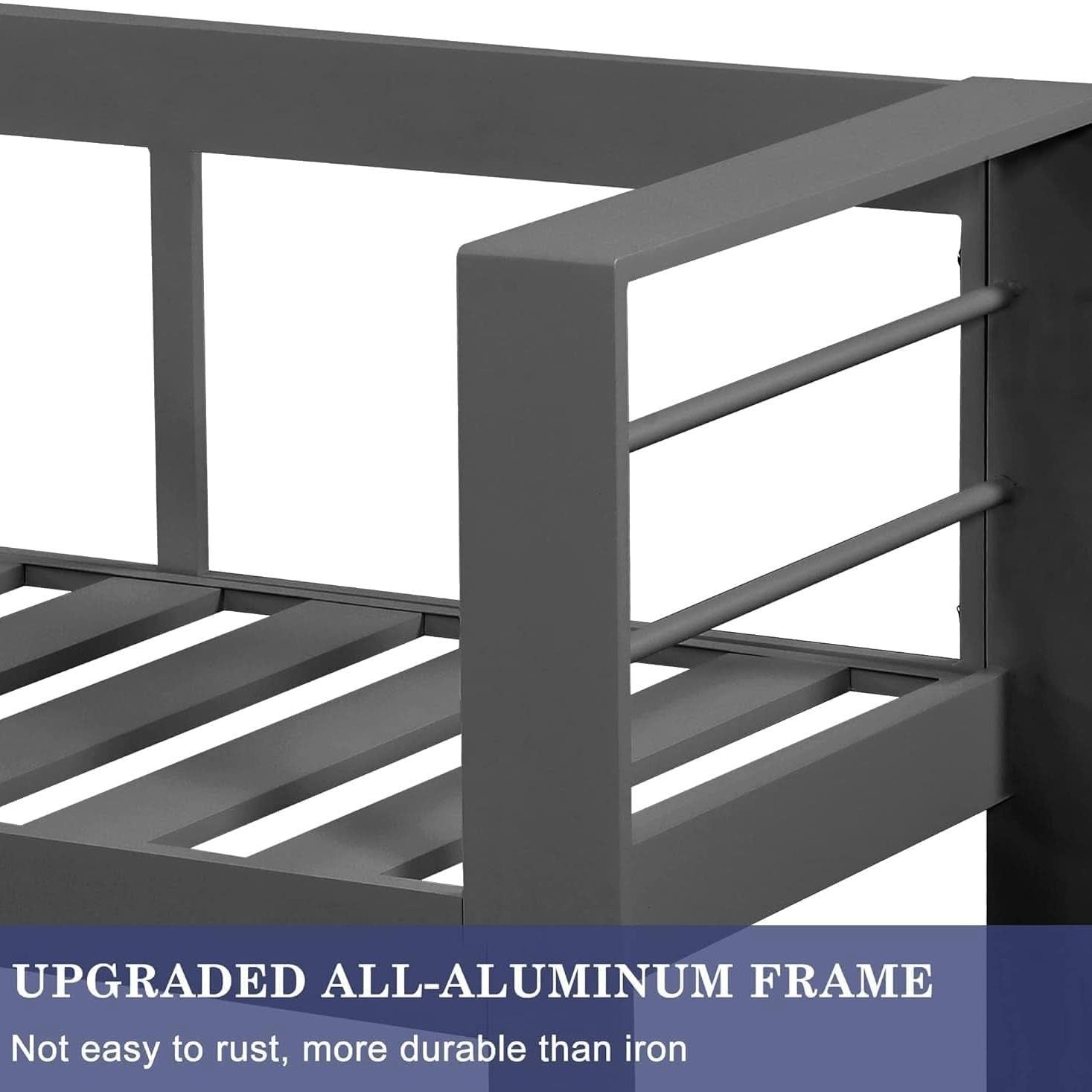 Modern Aluminum Outdoor Patio Furniture Set with Cushions