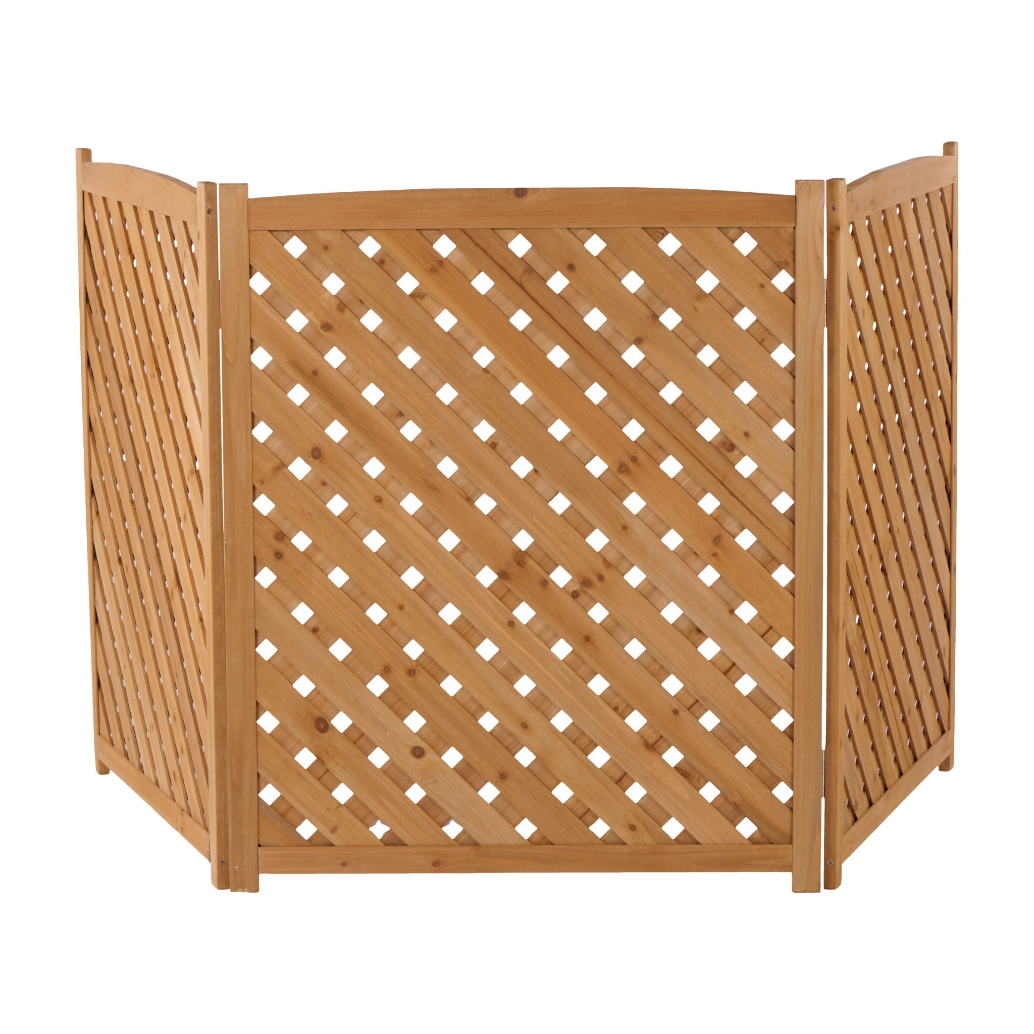 Outdoor 3 Panel Air Conditioner Fence Screen