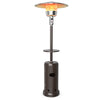 Outdoor Heater Propane Standing LP Gas Steel with Table