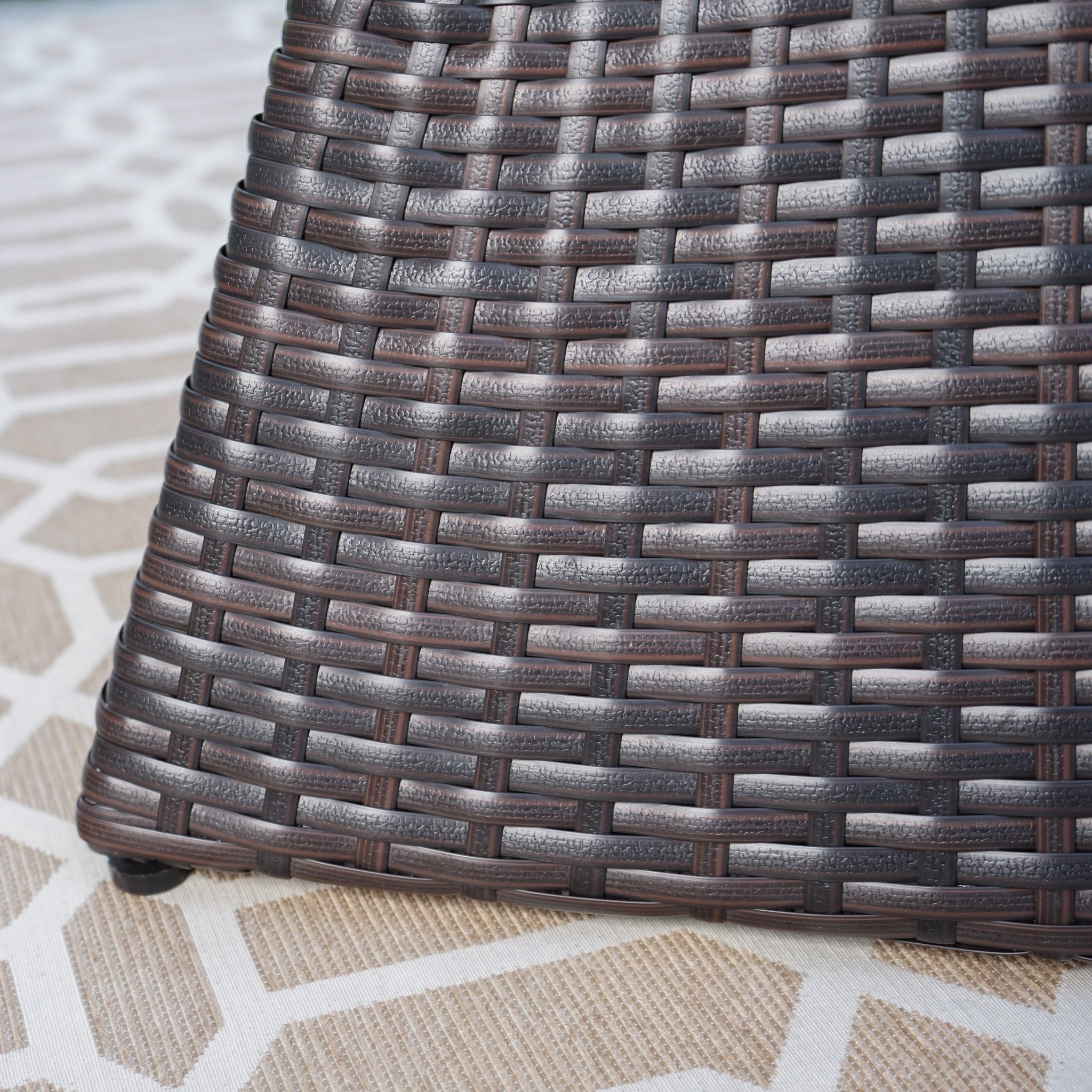 Calhoun 16" Outdoor Wicker End Table
