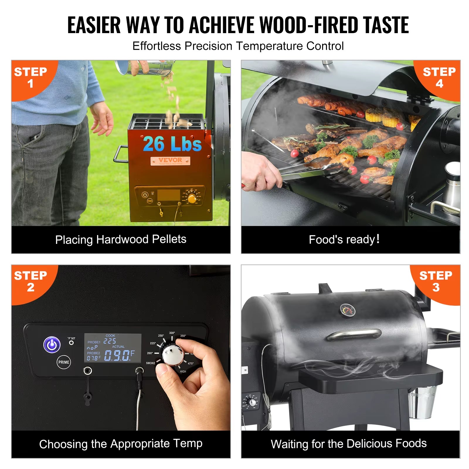 Portable Charcoal Grill Propane Gas Grills with Cover and Cart Heavy Duty Iron BBQ Grill for Outdoor Cooking Barbecue