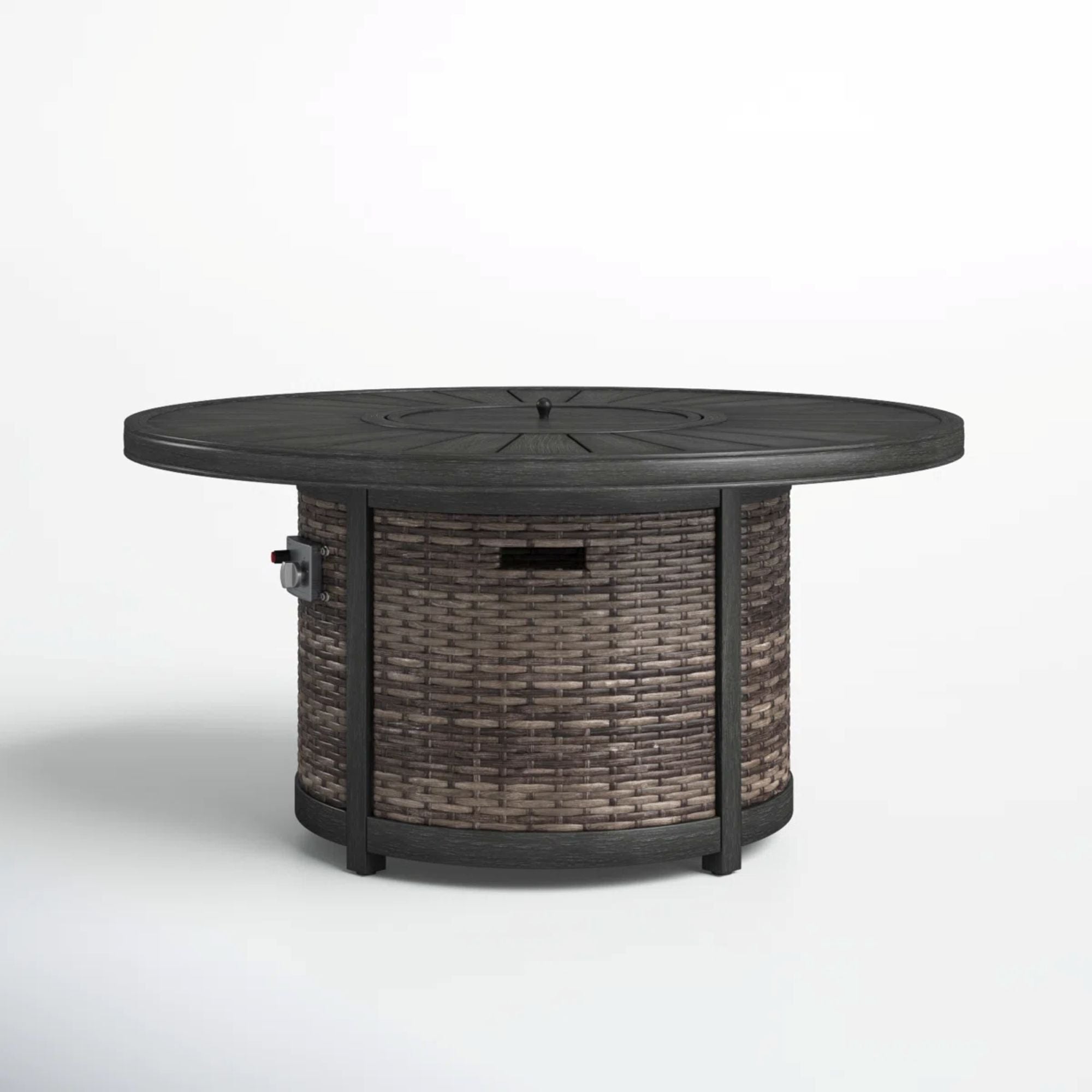 Cassara Resort - Propane Outdoor Fire Table - Brown
