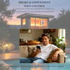 The Lugano 2-Person Outdoor Full-Spectrum Infrared Sauna with Aluminum Alloy Exterior & WiFi
