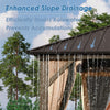 12' x 16' Hardtop Aluminum Gazebo with Double Roof Canopy
