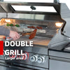 Gas Grill Four Burners Stainless Steel Outdoor Kitchen Island