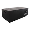 Outdoor Fire Pit Table With Lid, Fuel Versatility