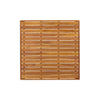 41.14-Inch Height Teak Finish Acacia Solid Wood Outdoor Dining Table