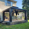 12' x 14' Hardtop Aluminum Outdoor Gazebo