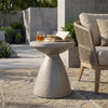 Outdoor Lightweight Concrete Side Table