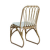 Outdoor Wicker Dining Chairs With Washable Cushions (Set of 2)