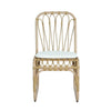 Outdoor Wicker Dining Chairs With Washable Cushions (Set of 2)
