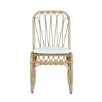 Outdoor Wicker Dining Chairs With Washable Cushions (Set of 2)