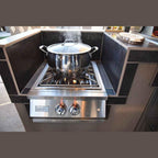 Montego Outdoor Kitchen BBQ Island - Stylish Built-In Grill Island for Patios