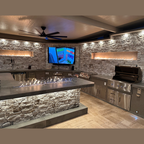 Luxury Outdoor Kitchen BBQ Island - Custom Built