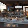 Bermuda Kitchen BBQ Island with Built-In TV, Fire Pit & Bar