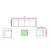 Stylish Entertainment Sectional Set, Outdoor Living