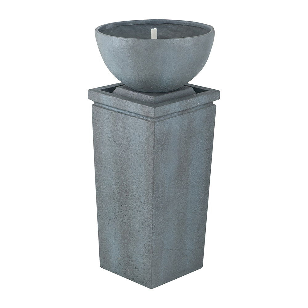 Zen Bowl Water Fountain, Outdoor Bird Feeder  2-sizes